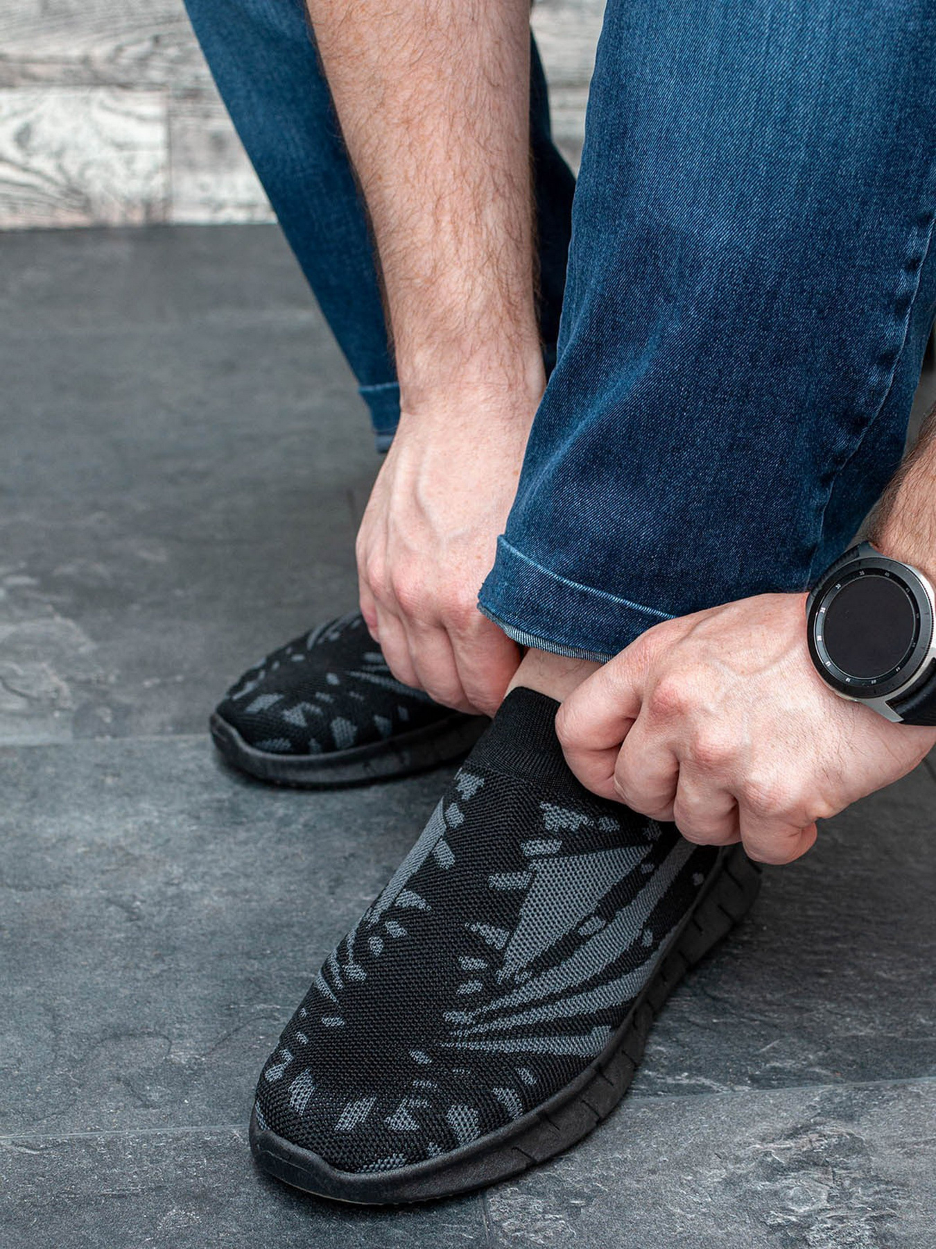 Кроссовки ISSA Plus модель GOB2-92_black Фото