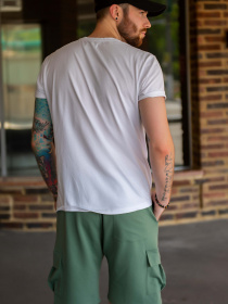 Повсякденні шорти ISSA Plus модель GN-455_olive Фото