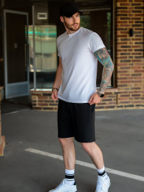 Повседневные шорты ISSA Plus модель GN-453_black Фото