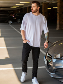 Футболка ISSA Plus модель GN-454_white Фото