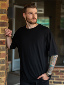 Футболка ISSA Plus модель GN-454_black Фото