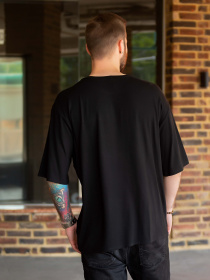 Футболка ISSA Plus модель GN-454_black Фото