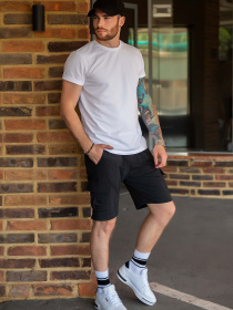 Шорты ISSA Plus модель GN-455_darkgray Фото