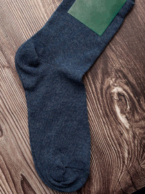 Шкарпетки та гольфи ISSA Plus модель GNS-63_blue Шкарпетки та гольфи ISSA Plus модель GNS-63_blue Фото