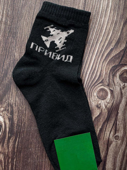 Шкарпетки ISSA Plus модель GNS-64_black Фото