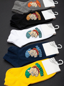 Носки ISSA Plus модель GNS-71_yellow Фото