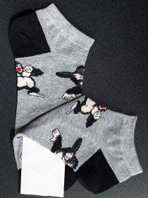 Носки ISSA Plus модель GNS-72_grey Носки ISSA Plus модель GNS-72_grey Фото