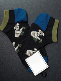 Носки и гольфы ISSA Plus модель GNS-72_black Фото