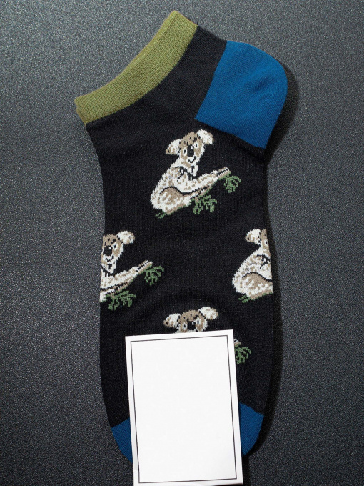 Шкарпетки та гольфи ISSA Plus модель GNS-72_black Фото