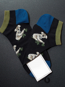 Носки и гольфы ISSA Plus модель GNS-72_black Носки и гольфы ISSA Plus модель GNS-72_black Фото