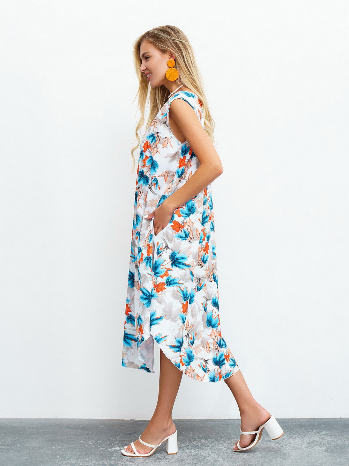 Сарафан ISSA Plus модель 13447_multicolor Сарафан ISSA Plus модель 13447_multicolor Фото