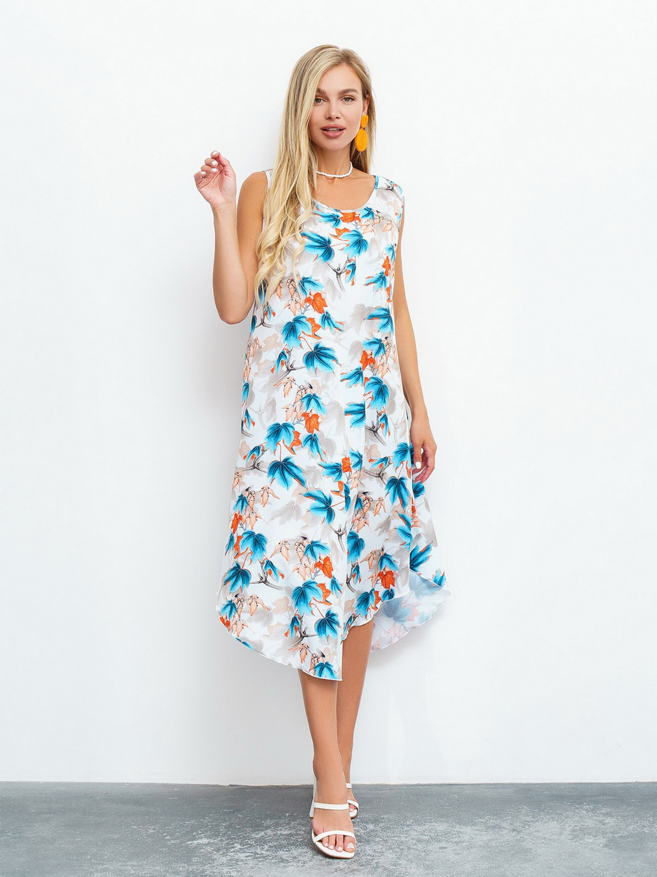 Сарафан ISSA Plus модель 13447_multicolor Сарафан ISSA Plus модель 13447_multicolor Фото