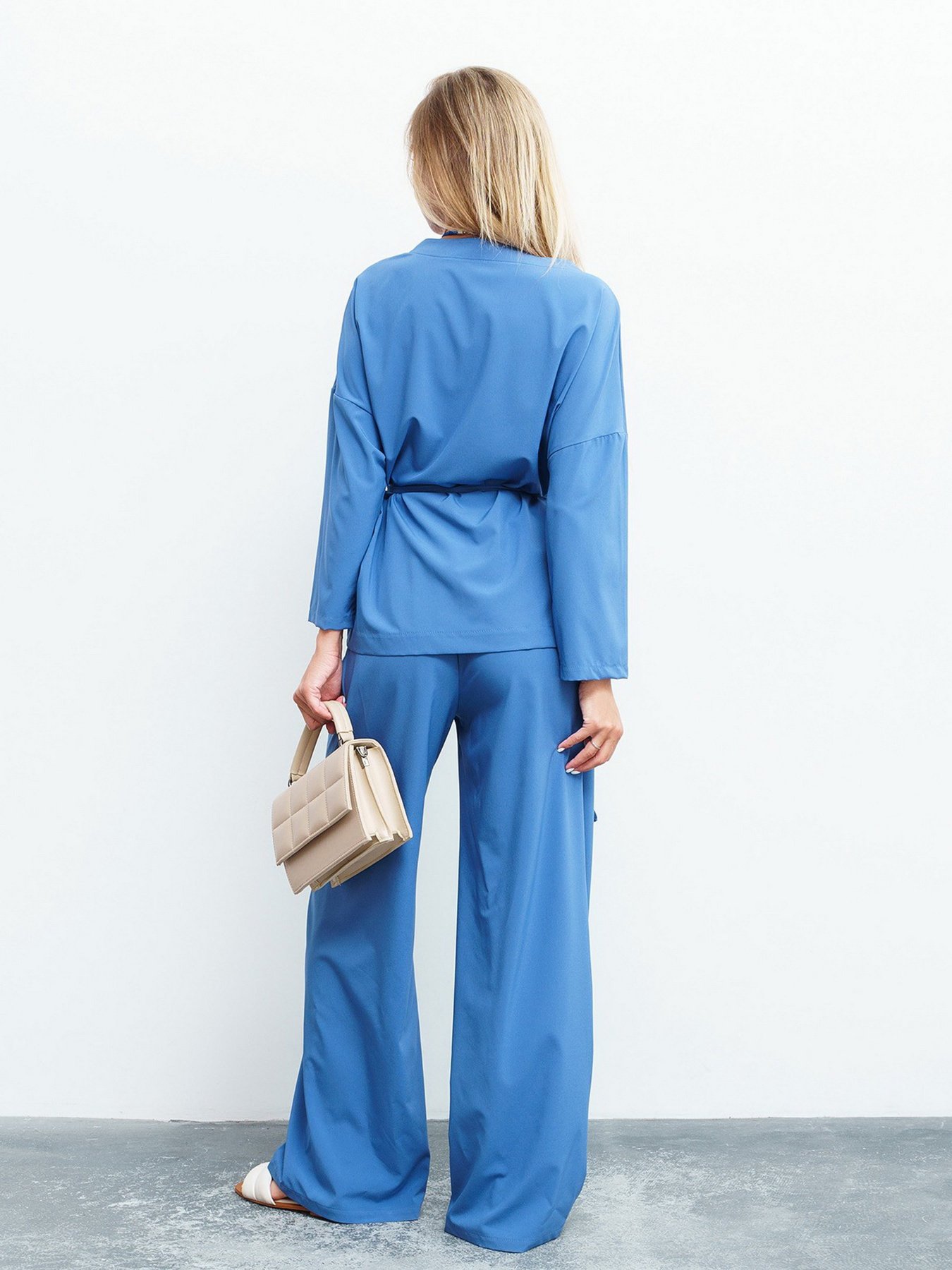 Костюм ISSA Plus модель 13452_blue Фото