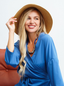 Костюм ISSA Plus модель 13452_blue Фото