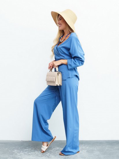 Костюм ISSA Plus модель 13452_blue — фото 4 - INTERTOP