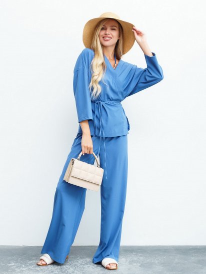 Костюм ISSA Plus модель 13452_blue — фото - INTERTOP