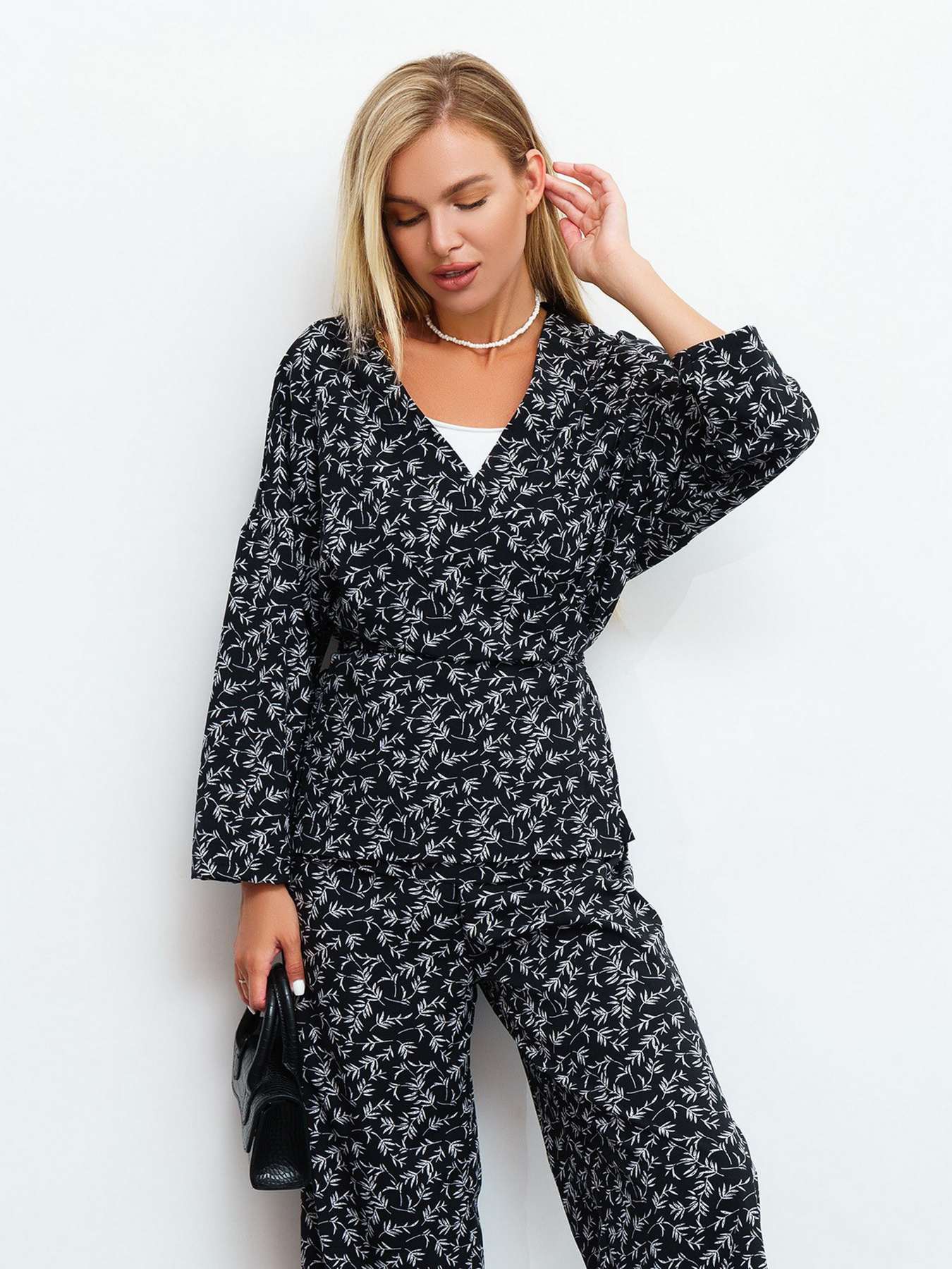 Костюм ISSA Plus модель 13453_black Фото