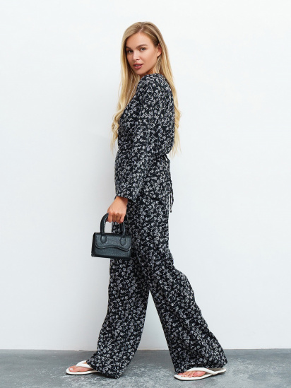 Костюм ISSA Plus модель 13453_black — фото 3 - INTERTOP