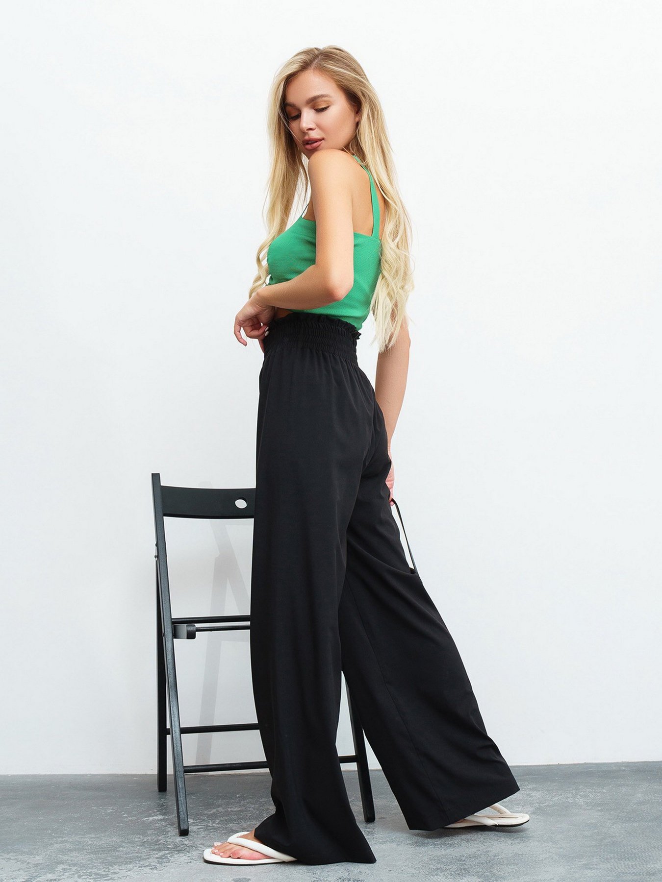 Палаццо ISSA Plus модель 13455_black Фото