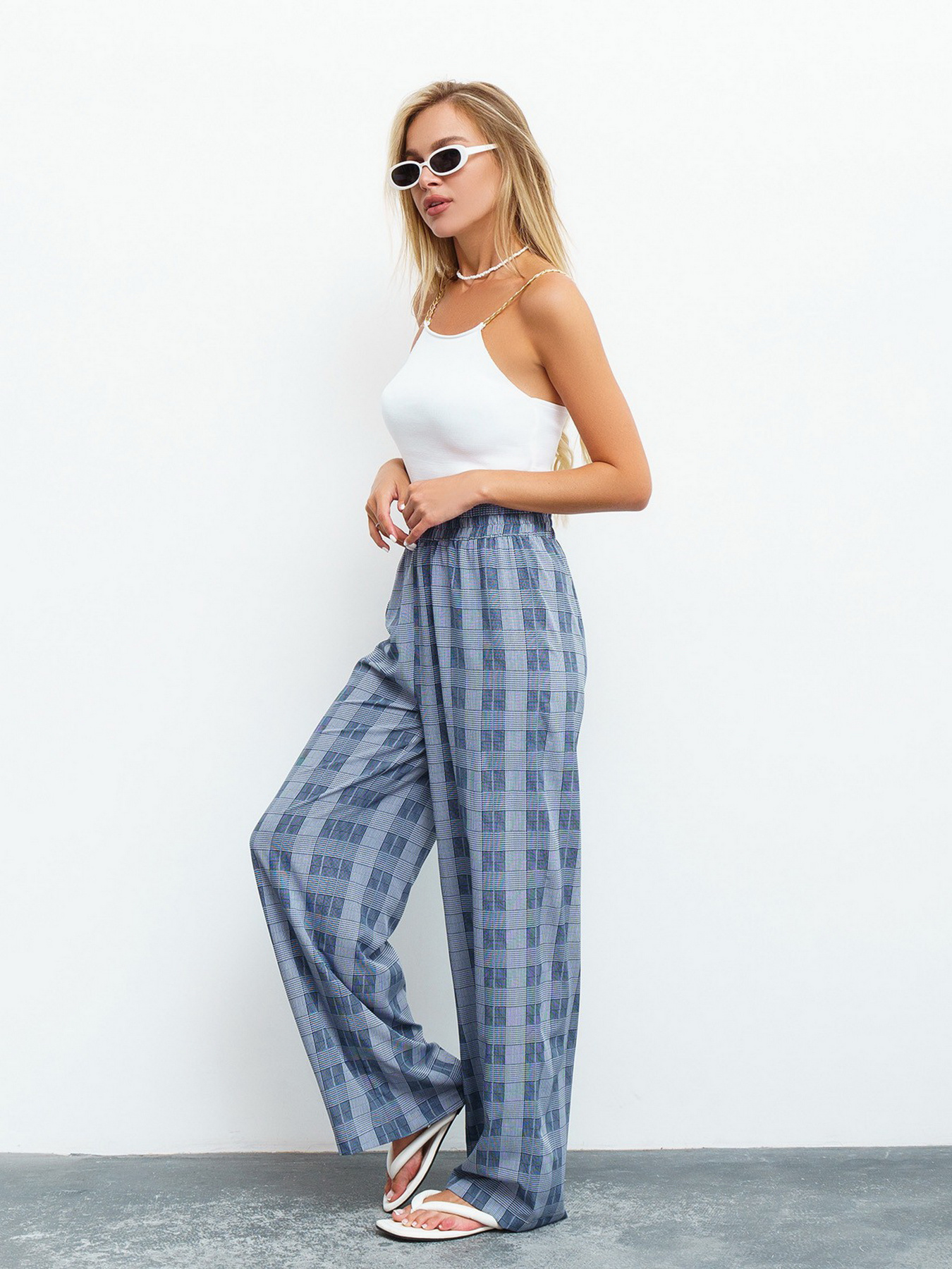 Палаццо ISSA Plus модель 13457_grey Фото