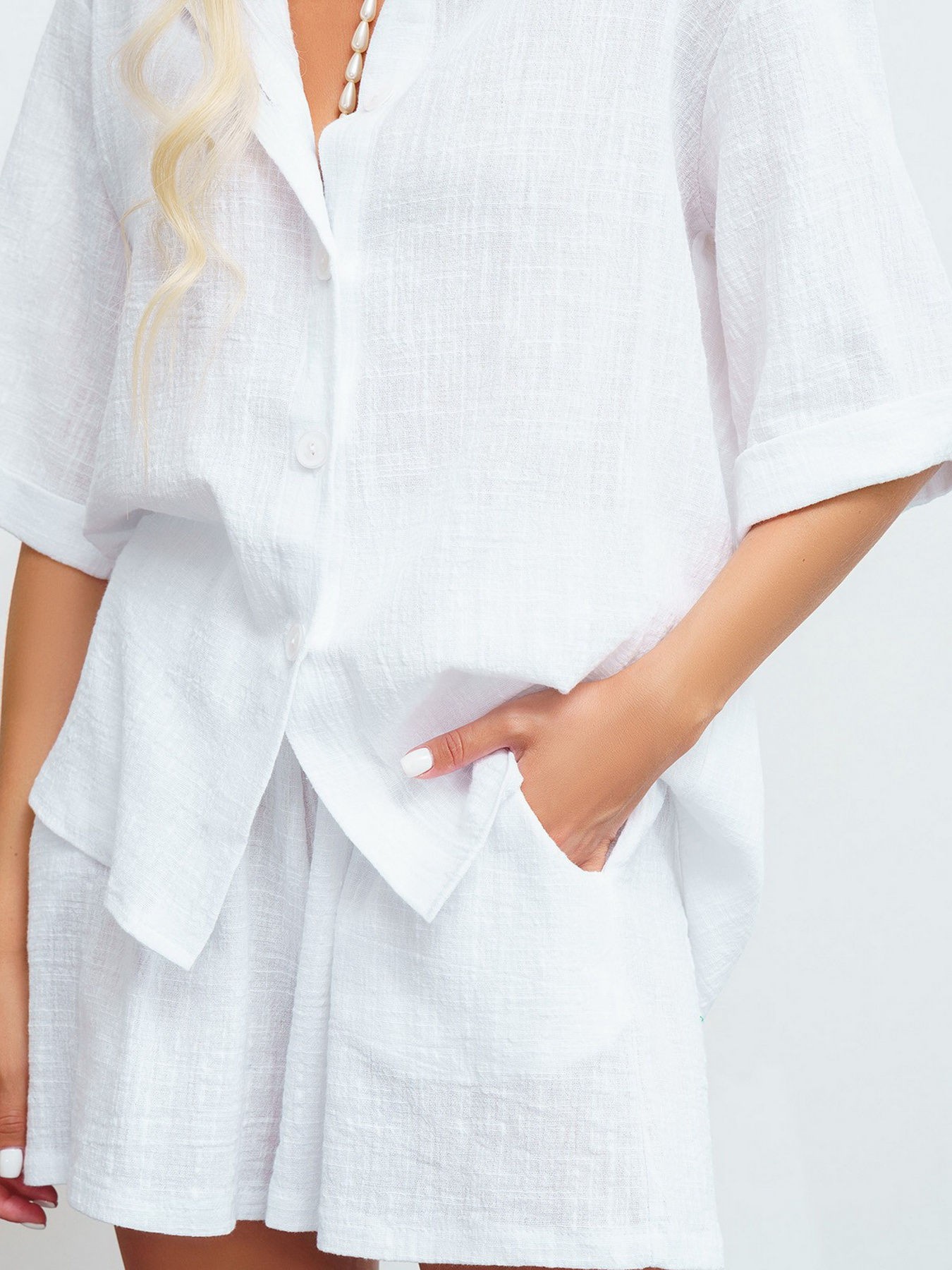 Костюм ISSA Plus модель 13458_white Фото