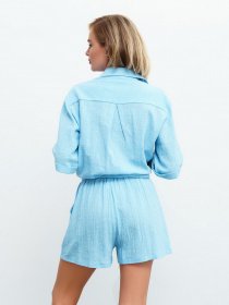 Костюм ISSA Plus модель 13458_blue Фото