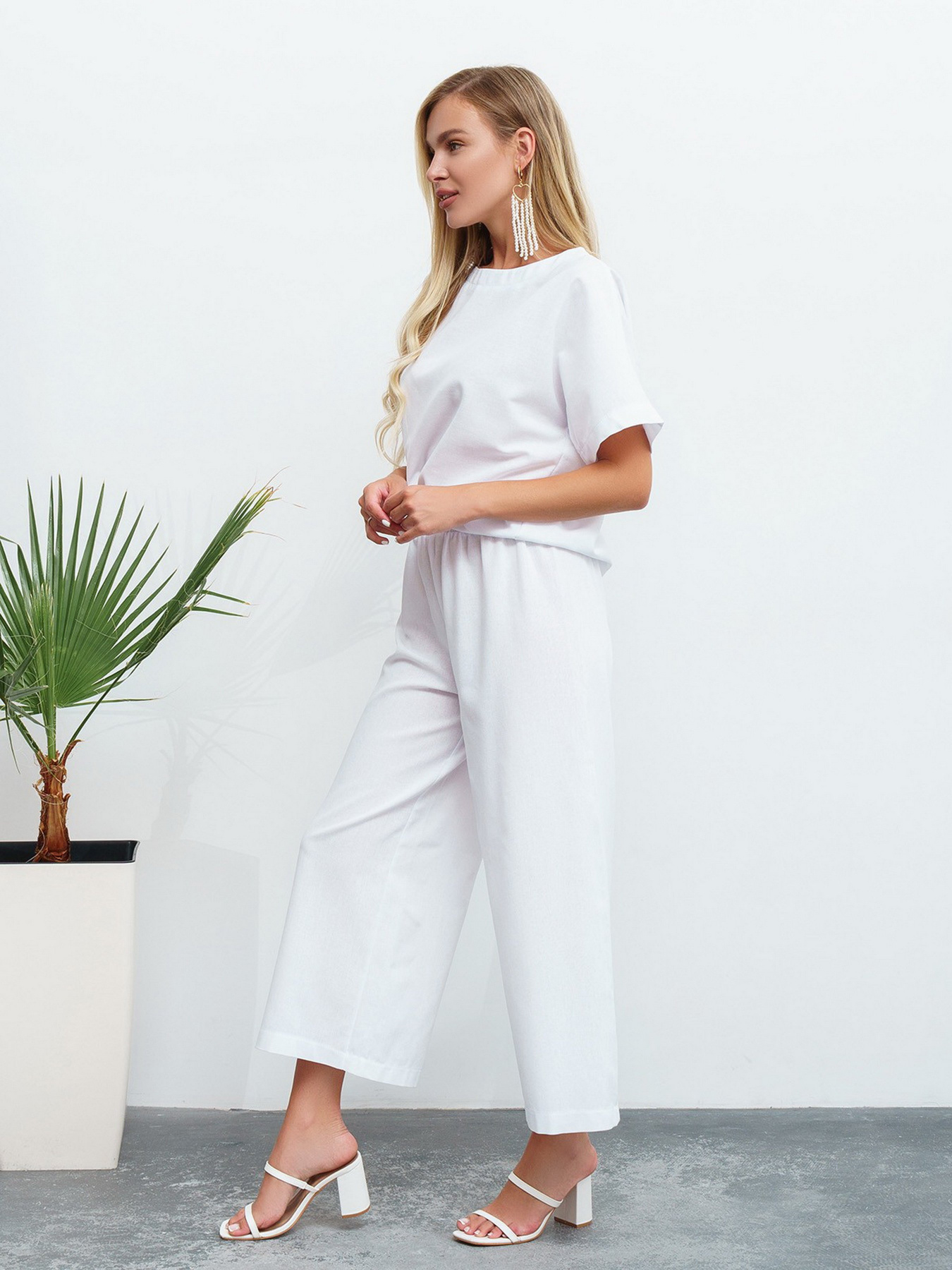 Повседневный костюм ISSA Plus модель 13459_white Фото