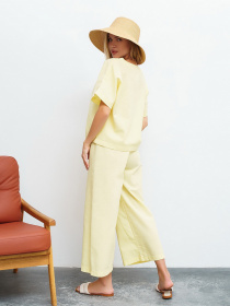 Костюм ISSA Plus модель 13459_yellow Фото