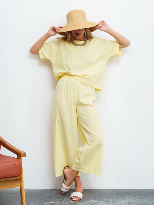 Костюм ISSA Plus модель 13459_yellow Фото