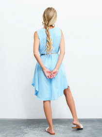 Сарафан ISSA Plus модель 13462_blue Сарафан ISSA Plus модель 13462_blue Фото