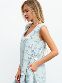 Сарафан ISSA Plus модель 13463_olive Фото