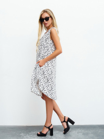 Сарафан ISSA Plus модель 13464_white Фото