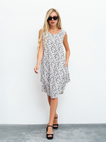 Сарафан ISSA Plus модель 13464_white Фото