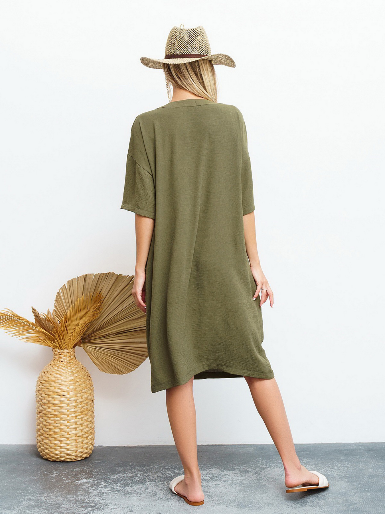 Платье миди ISSA Plus модель 13465_hacks Фото