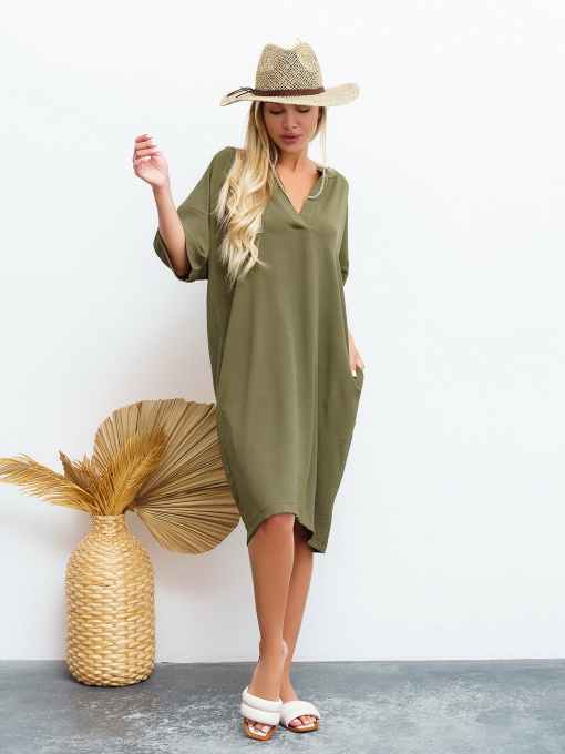 Сукня міді ISSA Plus модель 13465_hacks Фото