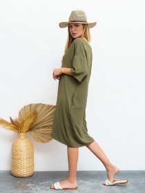 Платье миди ISSA Plus модель 13465_hacks Фото