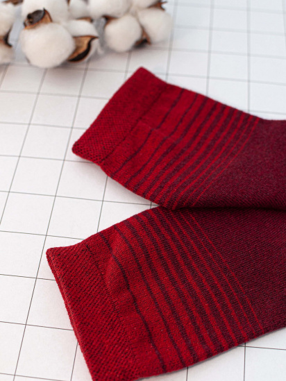 Носки и гольфы ISSA Plus модель NS-02_red — фото 3 - INTERTOP