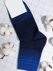 Шкарпетки та гольфи ISSA Plus модель NS-02_blue Фото