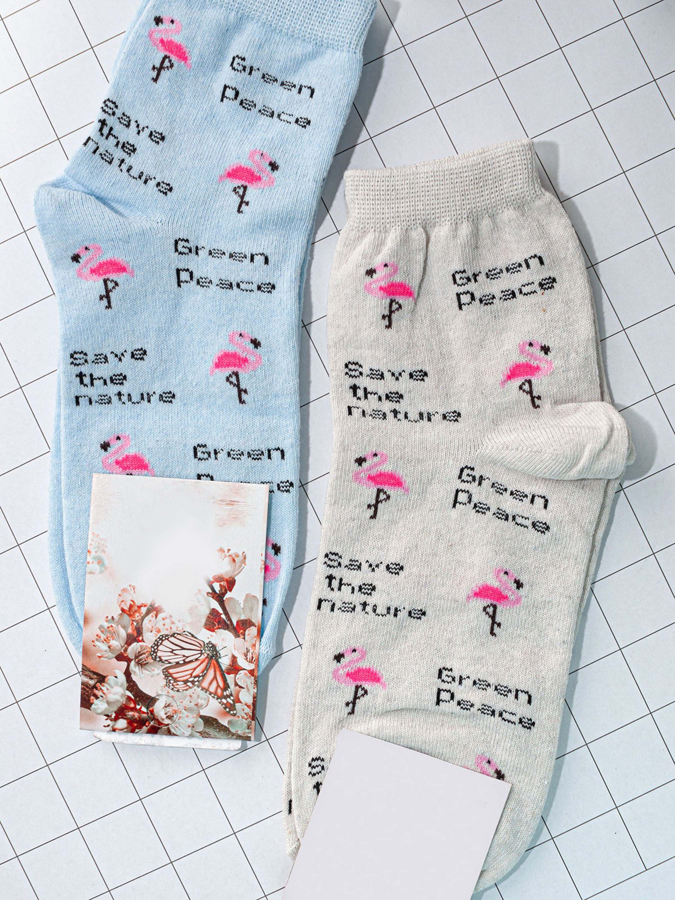 Шкарпетки та гольфи ISSA Plus модель NS-03_beige Фото