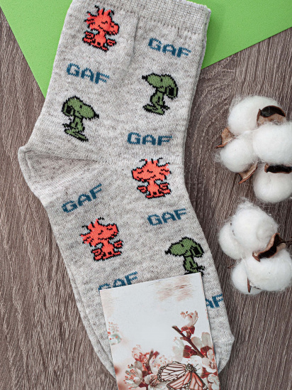 Носки и гольфы ISSA Plus модель NS-09_grey — фото 3 - INTERTOP