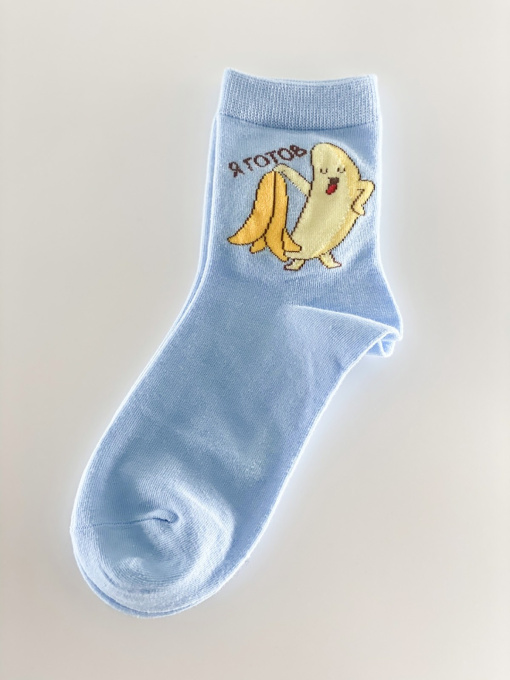 Шкарпетки та гольфи ISSA Plus модель NS-23_blue Фото