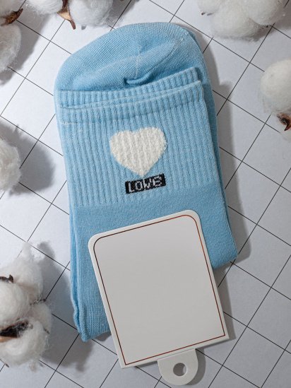 Шкарпетки та гольфи ISSA Plus модель NS-24_blue — фото 4 - INTERTOP