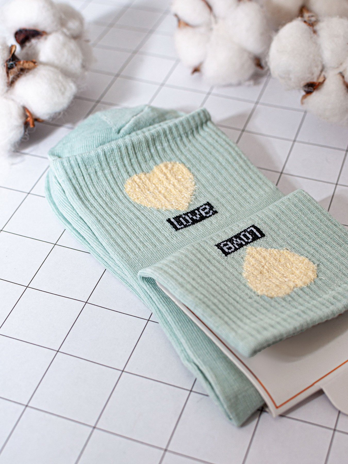 Носки и гольфы ISSA Plus модель NS-24_mint Фото