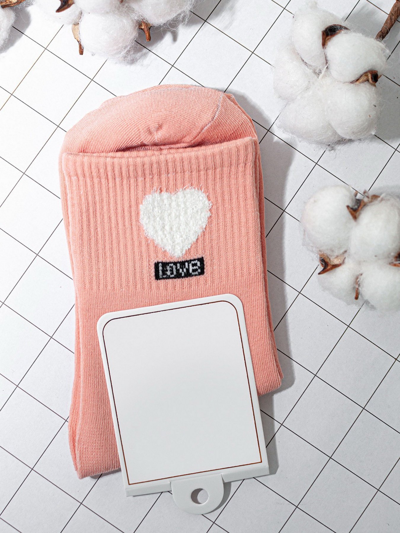 Носки и гольфы ISSA Plus модель NS-24_pink Фото