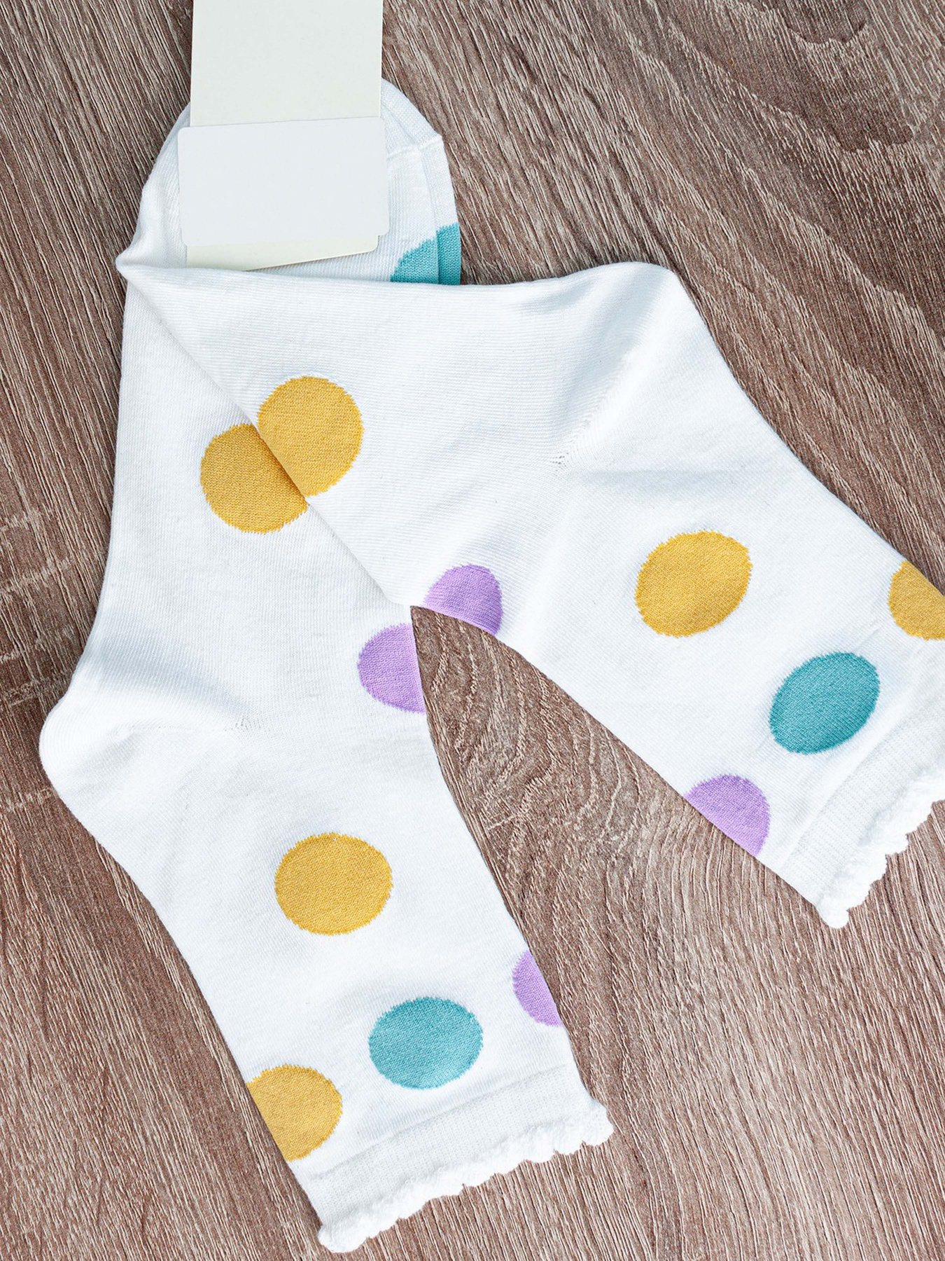 Носки и гольфы ISSA Plus модель NS-29_white Фото