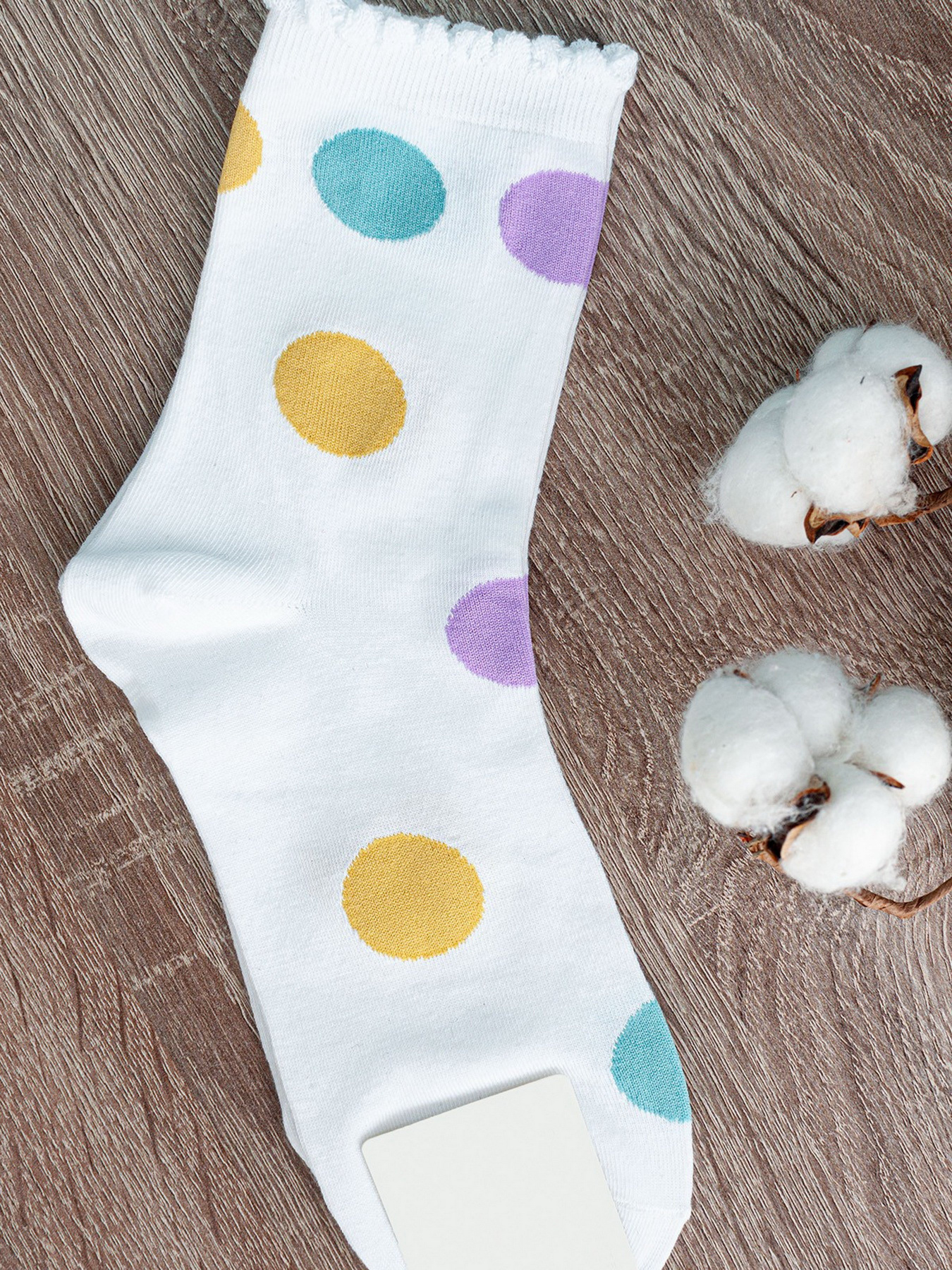 Носки и гольфы ISSA Plus модель NS-29_white Фото