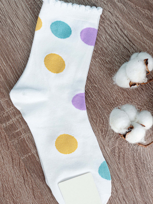 Носки и гольфы ISSA Plus модель NS-29_white Фото