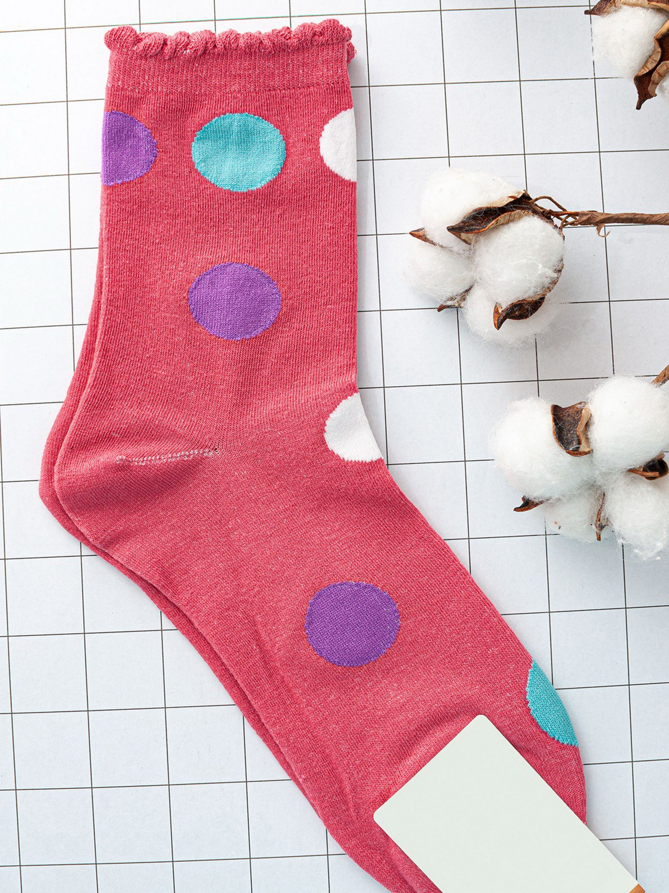 Носки ISSA Plus модель NS-29_pink Фото