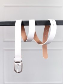 Ремни ISSA Plus модель R1-109_white Ремни ISSA Plus модель R1-109_white Фото