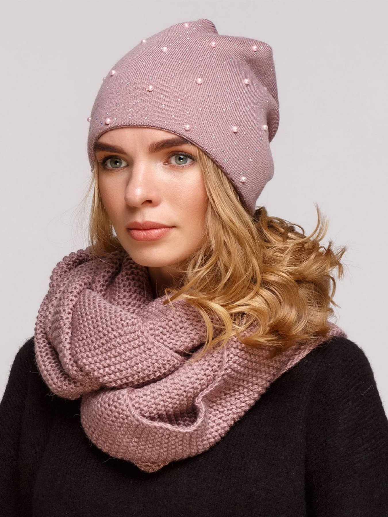 Шапка/шарф DeMari модель 660041 Шапка/шарф DeMari модель 660041 Фото